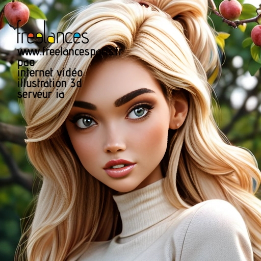 Pao mise en page internet vidéo illustration 3d serveur IA générative AI freelance paris studio de création magazines 5UR8NAN1